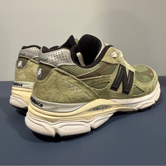 New Balance 990v3 Made In USA x JJJJound Olive 2022 Size Men’s 7 2142 - Picture 5 of 10